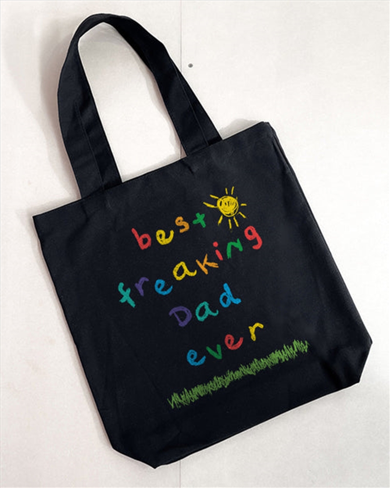 Best Freaking Dad Ever Tote Bag - Black/Product Detail/Bags