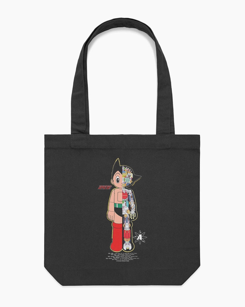 Astro Boy Half Robot Tote Bag - Black/Product Detail/Bags