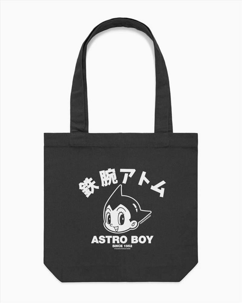 Astro Boy Face Tote Bag - Black/Product Detail/Bags