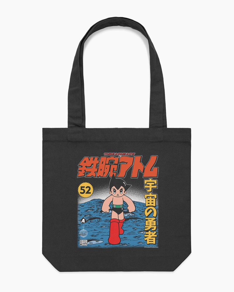 Astro Boy Moon Tote Bag - Black/Product Detail/Bags