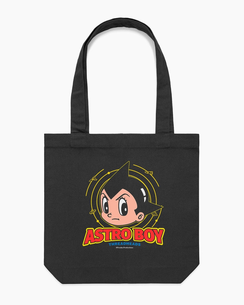 Astro Boy Space Head Tote Bag - Black/Product Detail/Bags