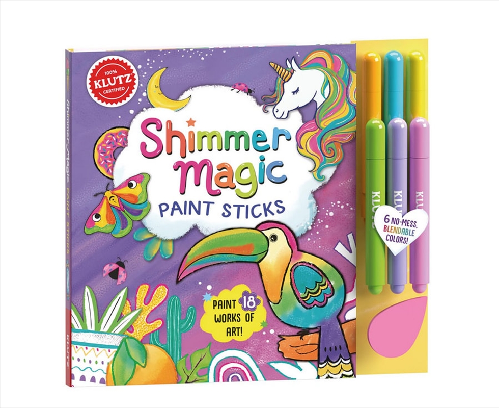 Shimmer Magic Paint Sticks: Kl/Product Detail/Kids Activity Books