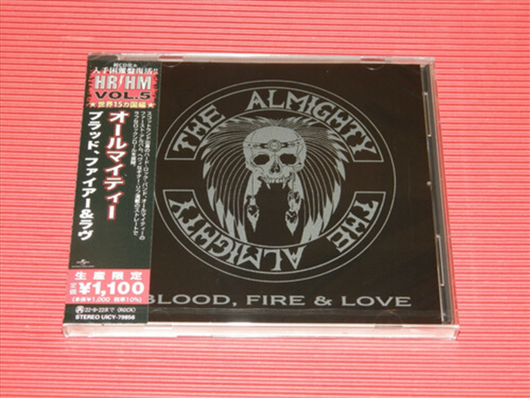 Blood Fire & Love/Product Detail/Rock/Pop