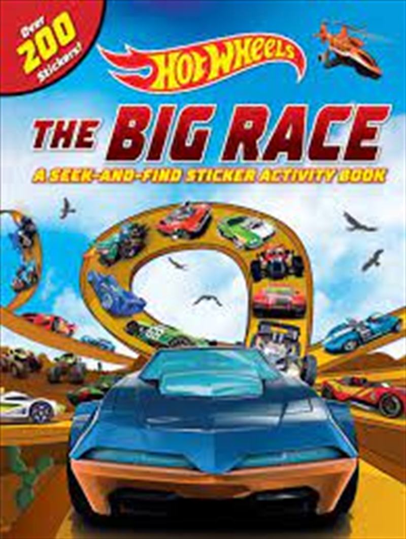 The Big Race: A Seek-And-Find Sticker Activity Book (Mattel: Hot Wheels)/Product Detail/Kids Activity Books