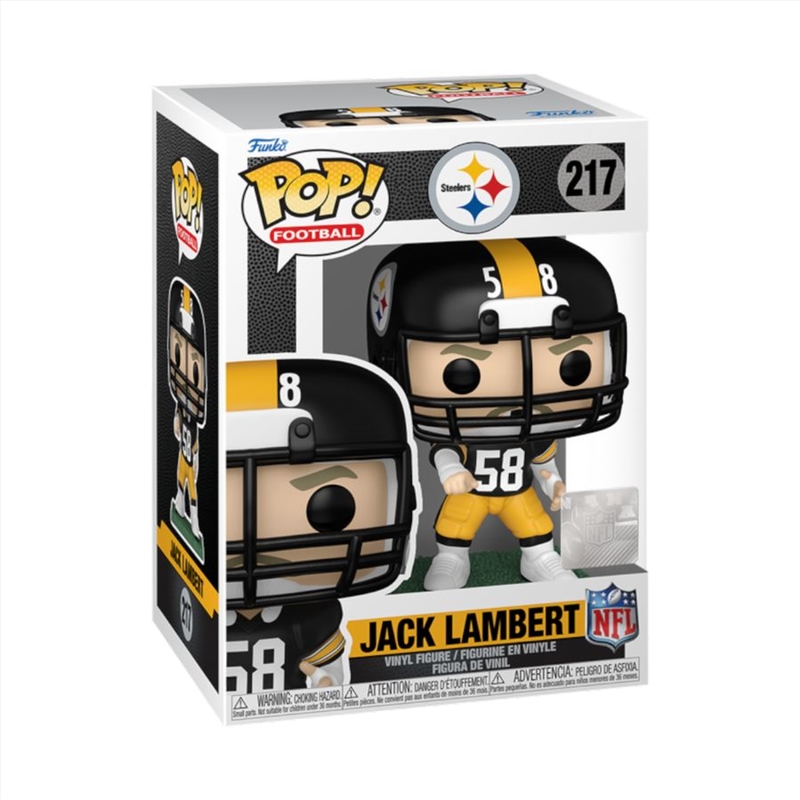 NFL: Legends - Jack Lambert (Steelers) Pop! Vinyl/Product Detail/Sport