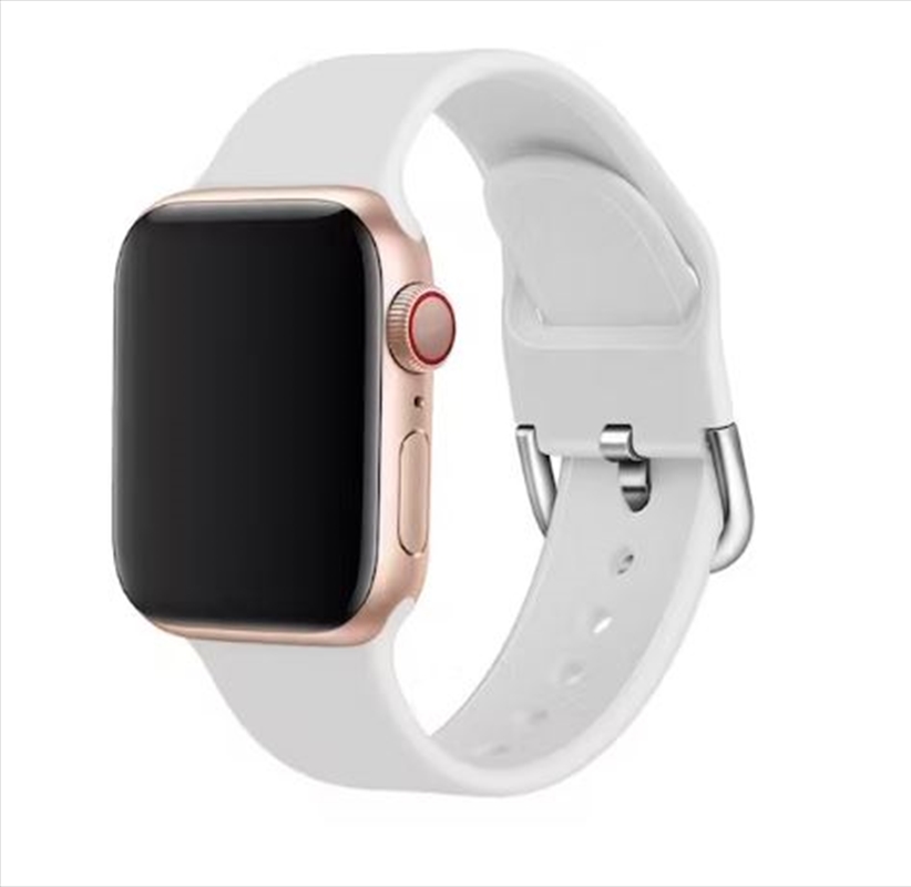 Swifty White Apple Watch Sports Band - 42mm/Product Detail/Watches