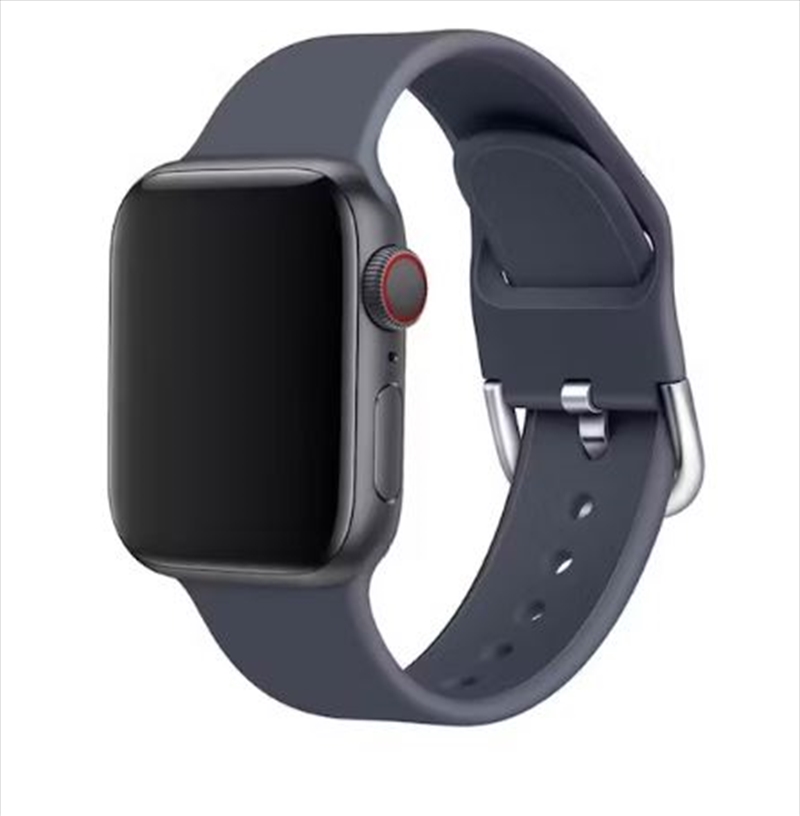 Apple iWatch Silicone Replacement Band - Dark Blue Grey/Product Detail/Watches