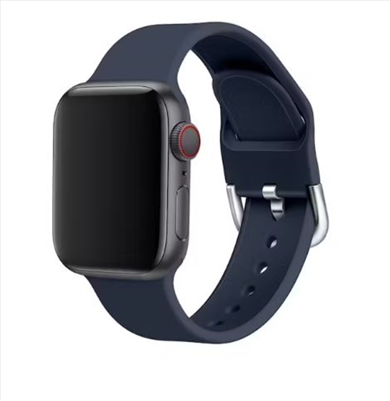 Apple iWatch Silicone Replacement Band - Navy/Product Detail/Watches