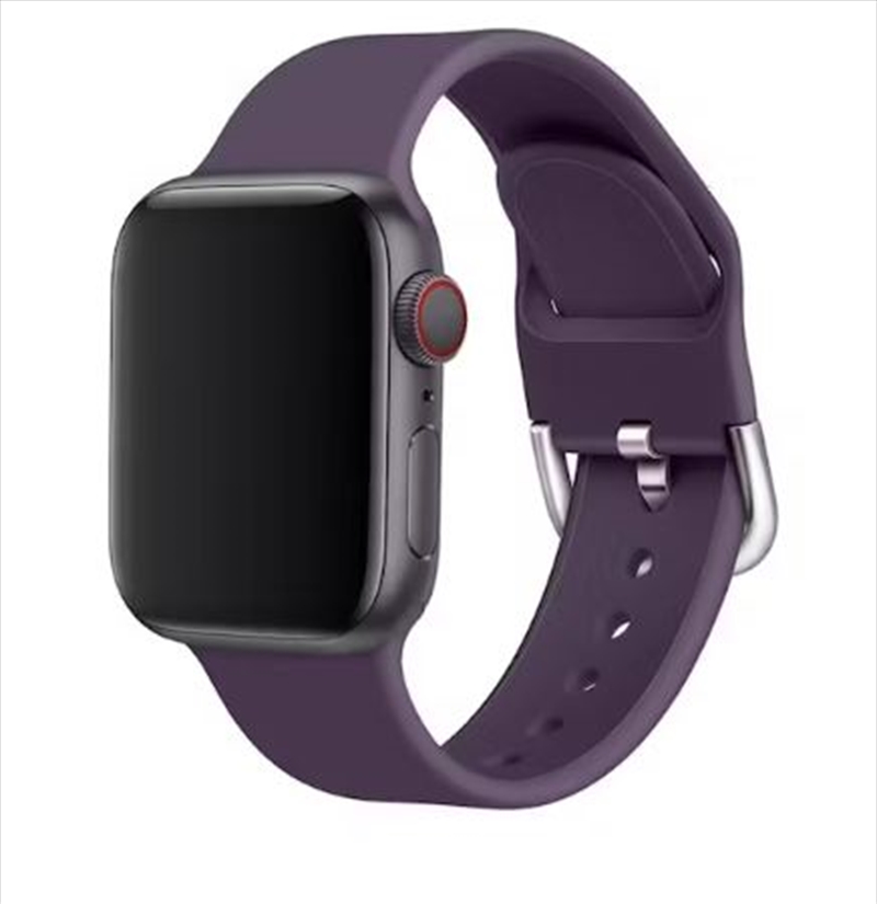 Apple iWatch Silicone Replacement Band - Purple/Product Detail/Watches