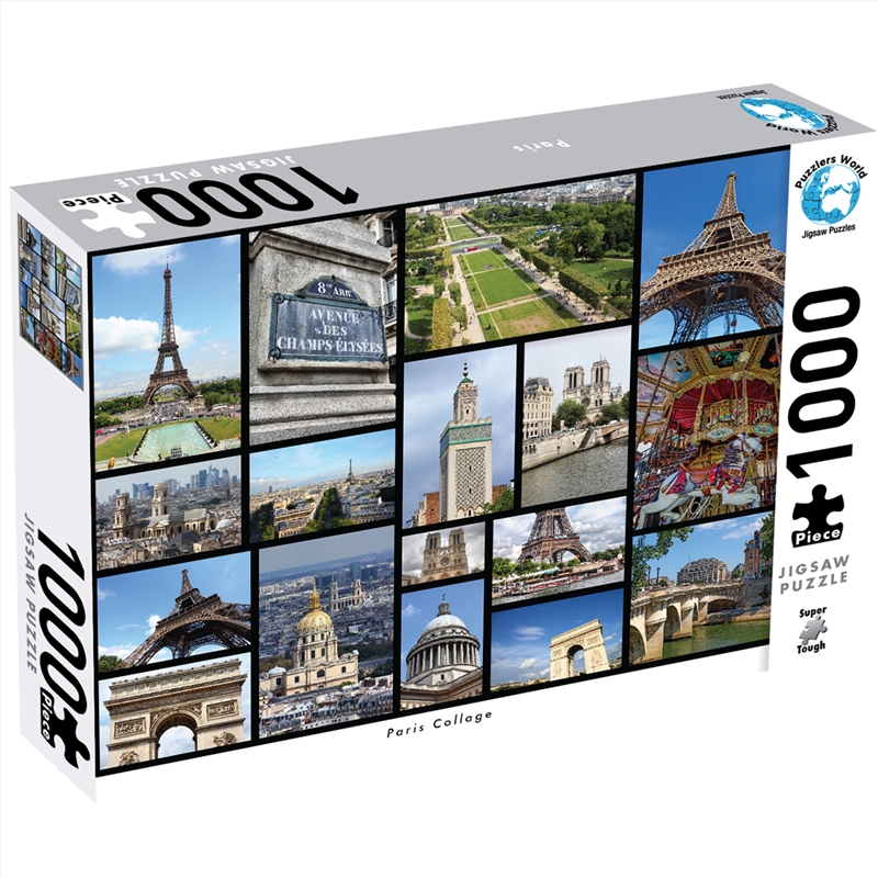 Paris Collage/Product Detail/Jigsaw Puzzles