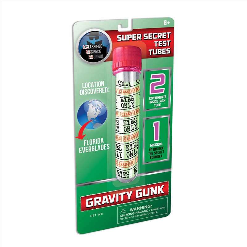 Super Secret Test Tubes - Gravity Gunk/Product Detail/Toys