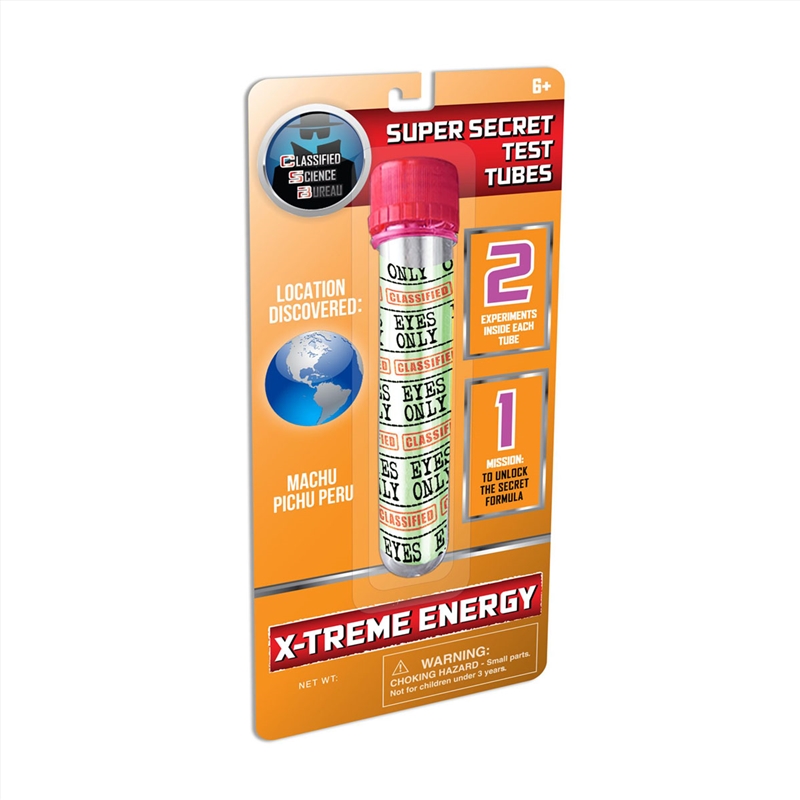 Super Secret Test Tubes - X-treme Energy/Product Detail/Toys