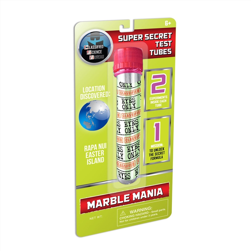 Super Secret Test Tubes - Marble Mania/Product Detail/Toys