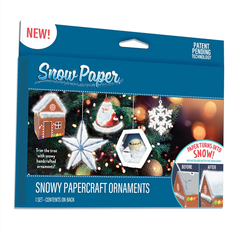 Snowy Papercraft Ornaments/Product Detail/Arts & Craft