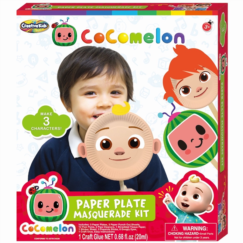 Cocomelon Make and Play Plate Craft/Product Detail/Arts & Craft