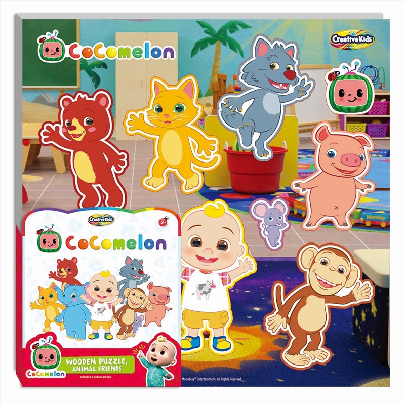 Cocomelon Chunky Puzzles - Animal Friends/Product Detail/Jigsaw Puzzles