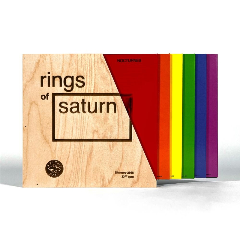 Rings Of Saturn [6X7In] (Red / Orange / Yellow / Green / Blue / Purple Vinyl)/Product Detail/Rock/Pop