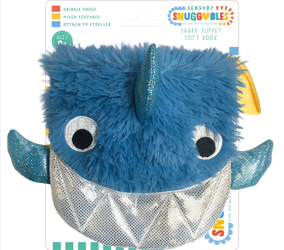 Shark Hand-Puppet Cloth Book (Sensory Snuggables)/Product Detail/Childrens Fiction Books