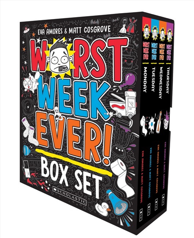 Worst Week Ever! 1-4 Box Set/Product Detail/Childrens Fiction Books