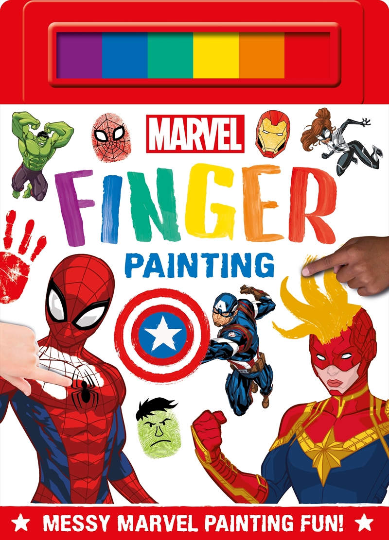 Marvel: Finger Painting/Product Detail/Kids Activity Books