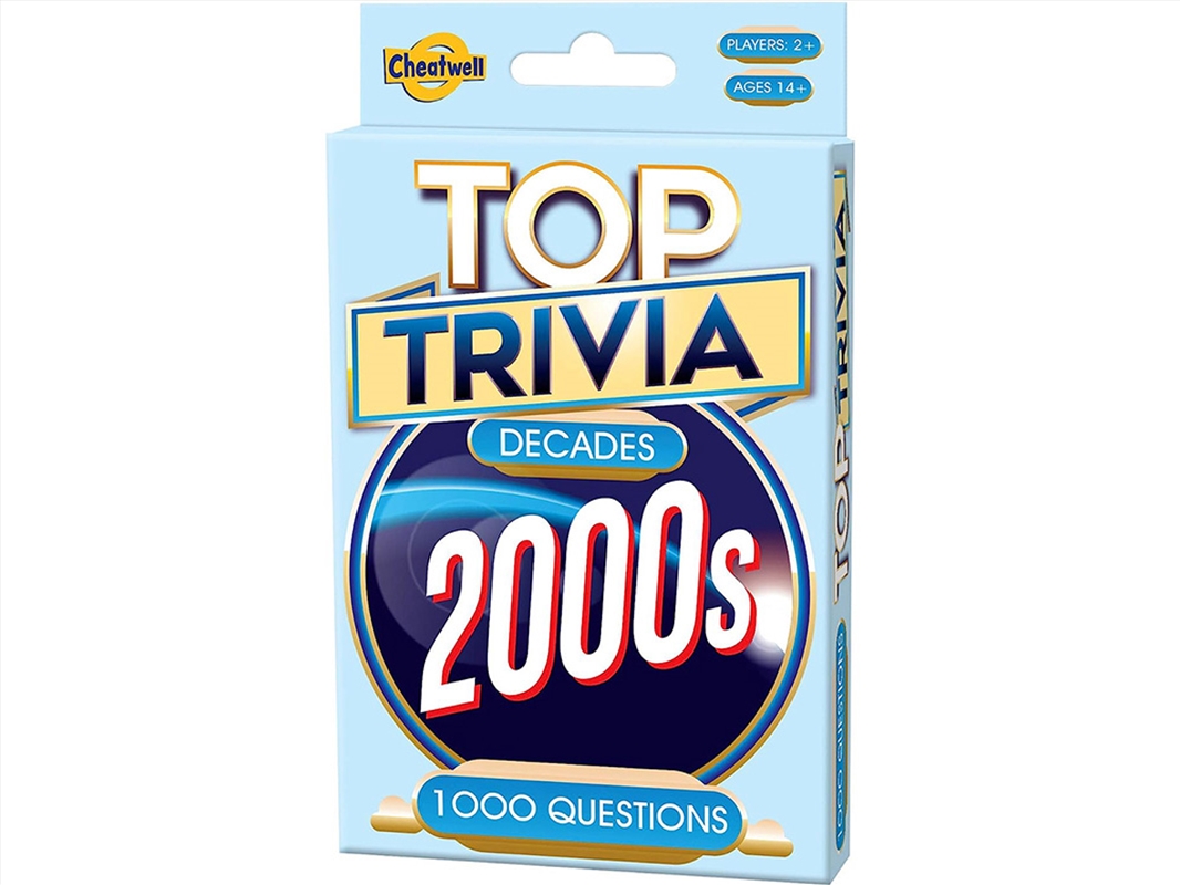 Top Trivia Decades - 2000's/Product Detail/Card Games