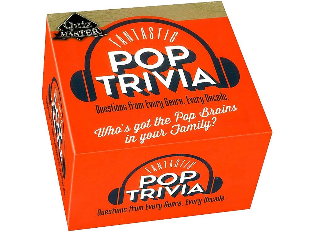 Quizmaster Pop Trivia/Product Detail/Card Games