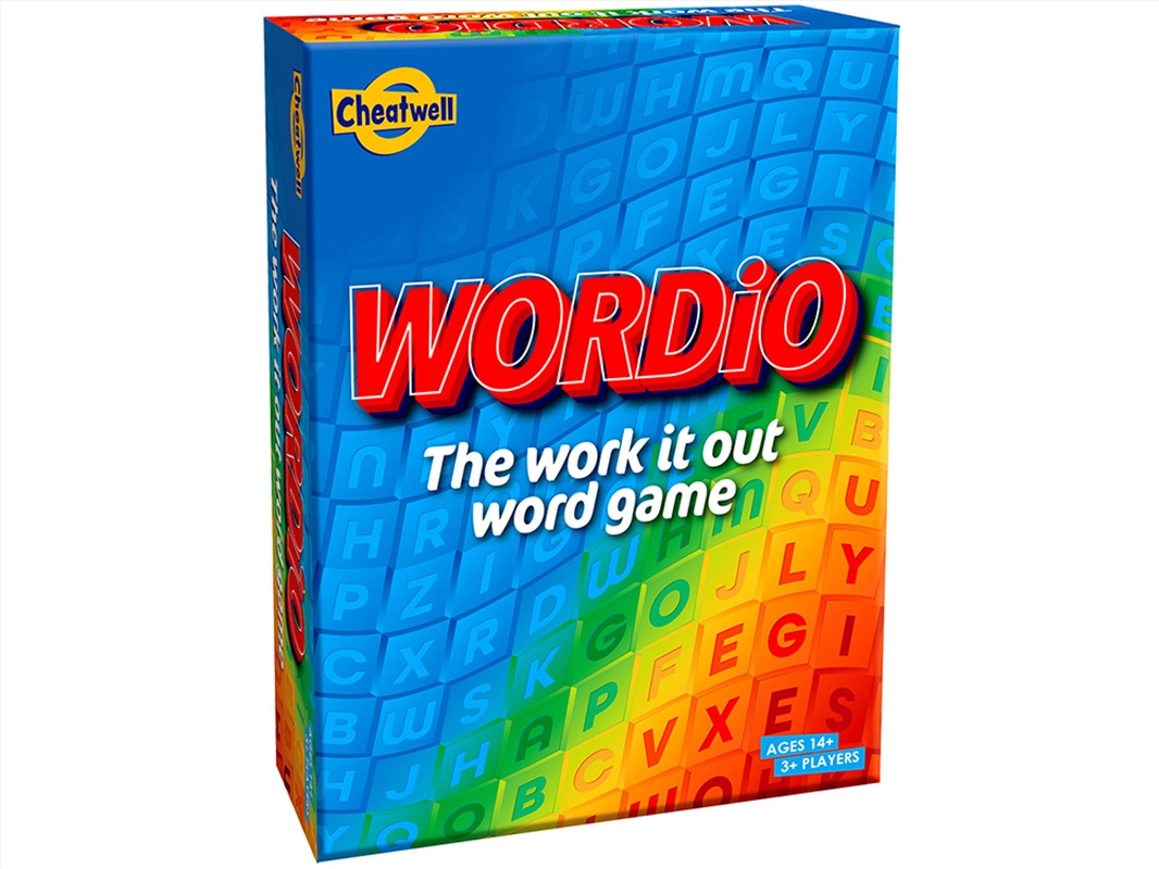 Wordio Work It Out Word Game/Product Detail/Card Games