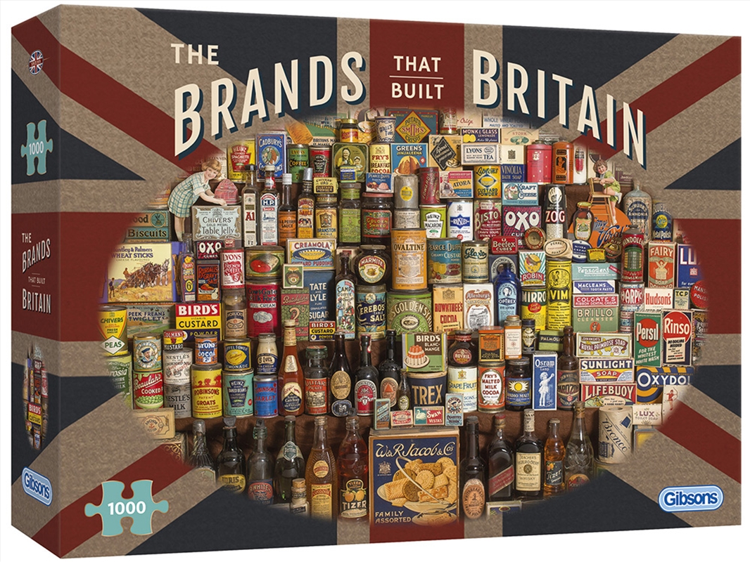 Brands That Built Britain 1000/Product Detail/Jigsaw Puzzles