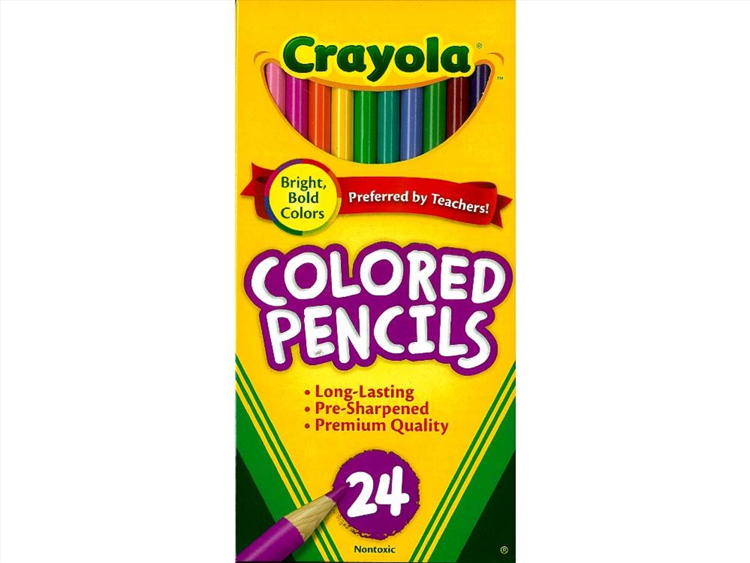 Coloured Pencils (24)/Product Detail/Stationery