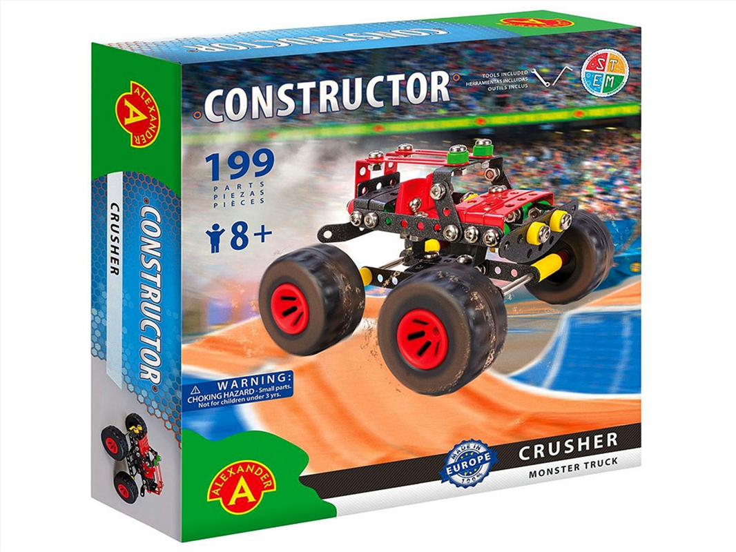 Crusher Monster Truck 199Pc/Product Detail/Toys