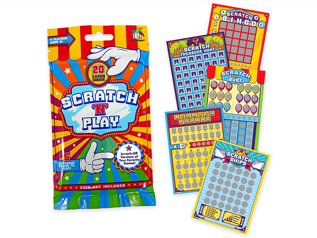 Scratch N Play Scratch-Off Gms/Product Detail/Toys