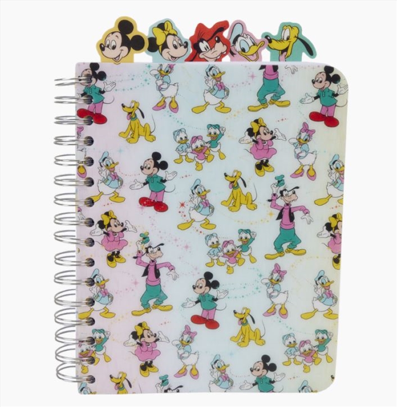 Buy Loungefly Disney: D100 - Mickey & Friends Classic Stationary Spiral ...