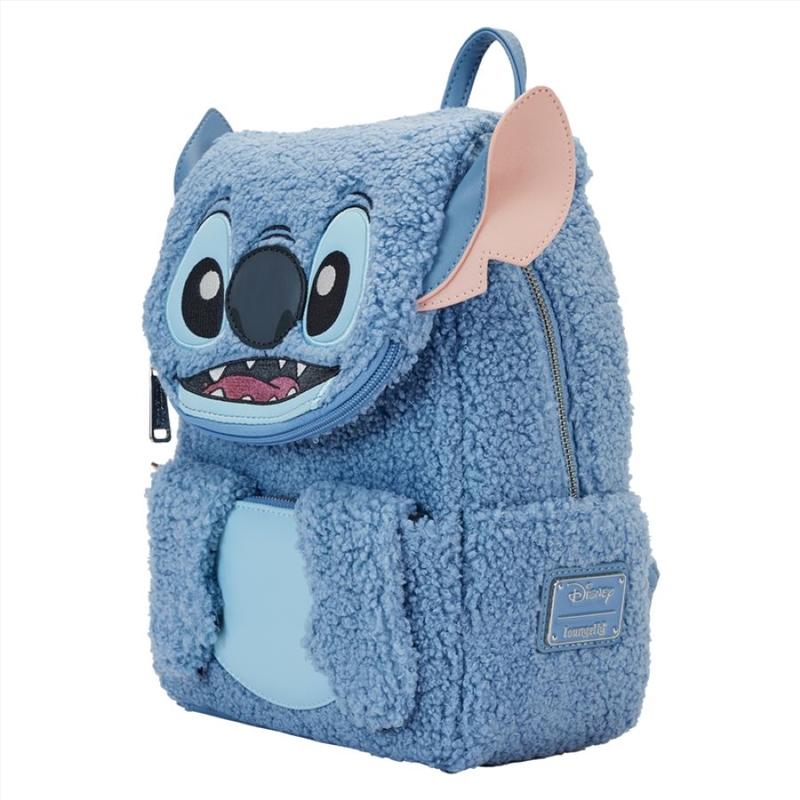 Loungefly Lilo & Stitch - Plush Sherpa Cosplay Mini Backpack/Product Detail/Bags