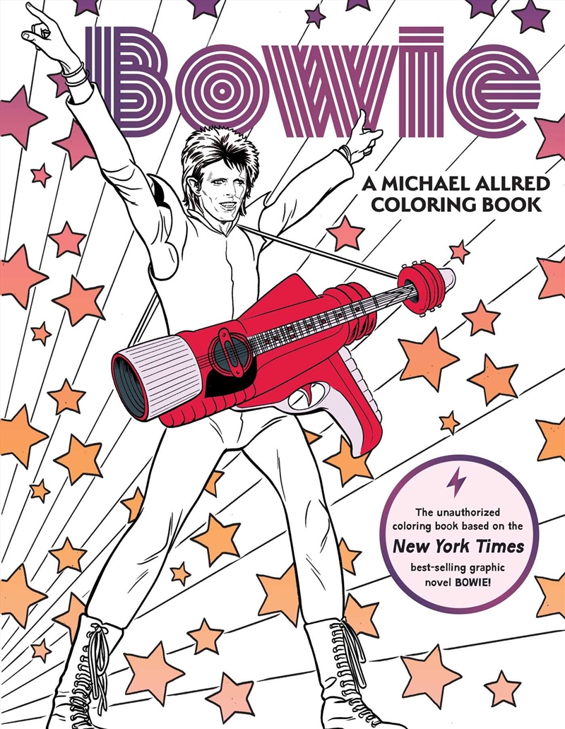 BOWIE: A Michael Allred Coloring Book/Product Detail/Adults Colouring