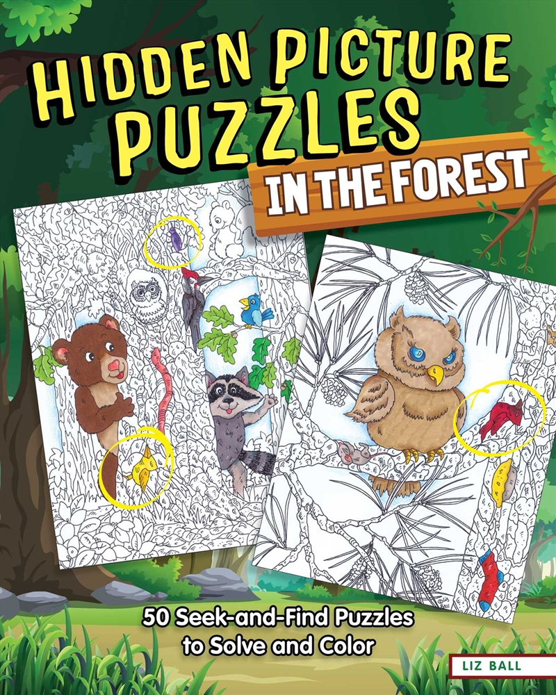 Hidden Picture Puzzles in the Forest/Product Detail/Kids Activity Books