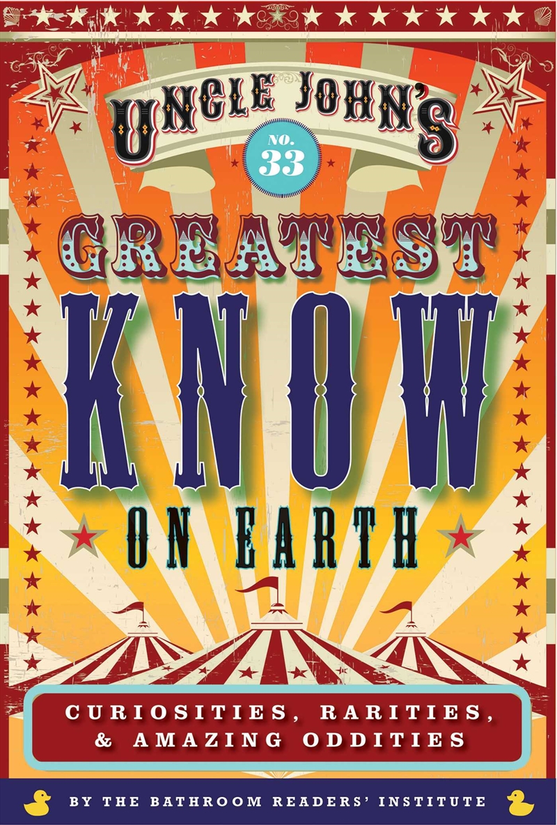 Uncle John's Greatest Know on Earth Bathroom Reader/Product Detail/Comedy