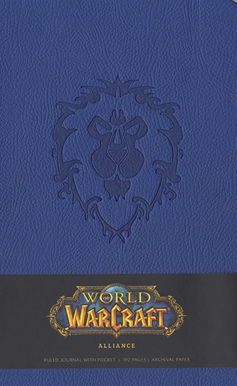 World of Warcraft Alliance Hardcover Ruled Journal (Large)/Product Detail/Notebooks & Journals