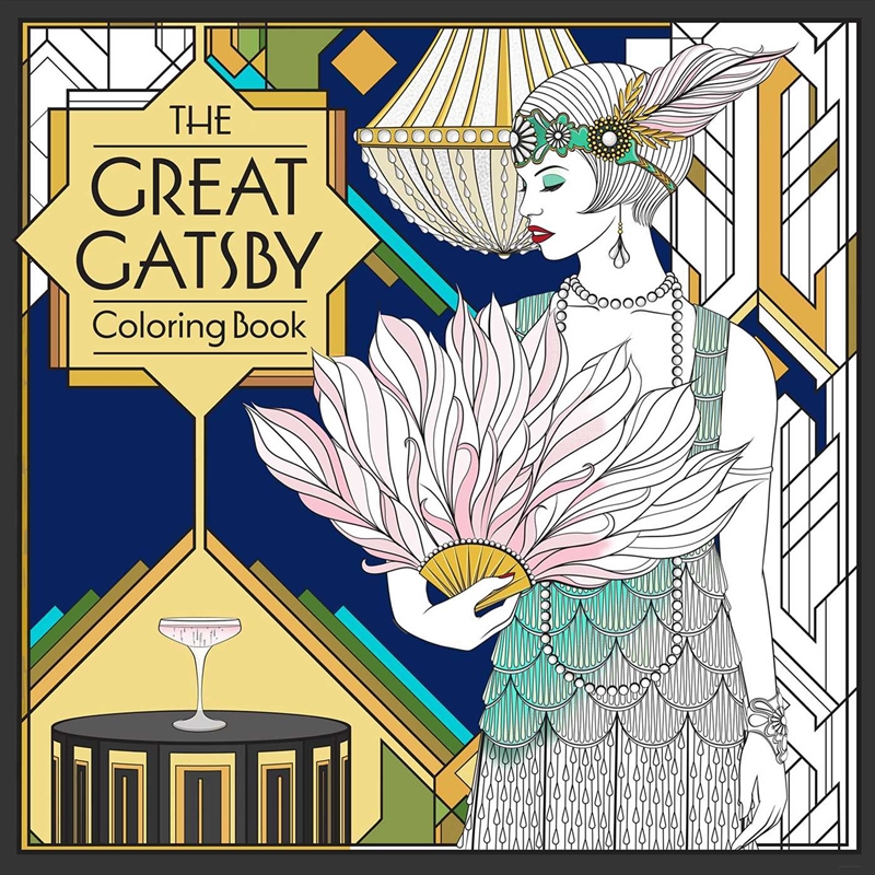 Great Gatsby Coloring Book/Product Detail/Kids Colouring