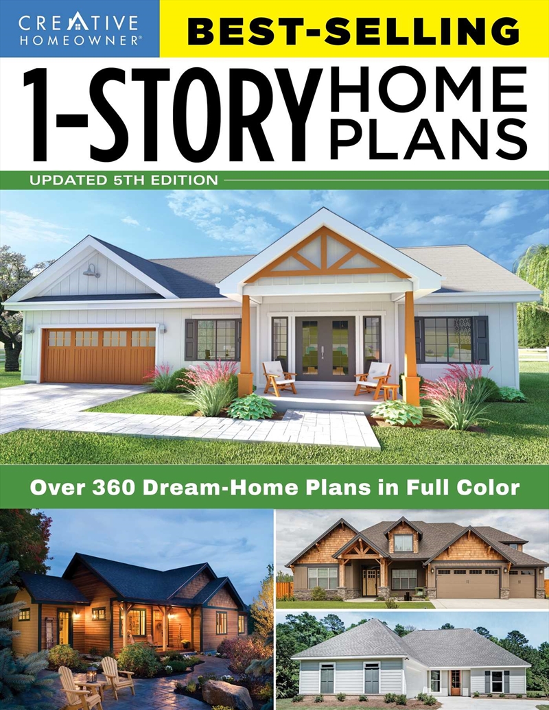 Best-Selling 1-Story Home Plans, 5th Edition/Product Detail/Crafts & Handiwork