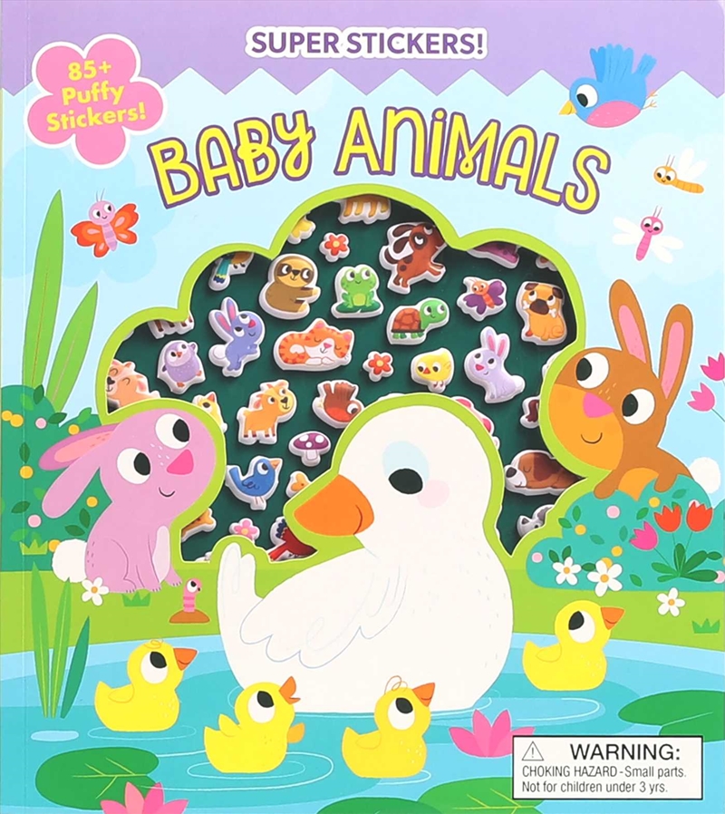 Super Puffy Stickers! Baby Animals/Product Detail/Kids Activity Books