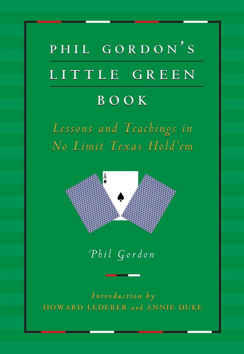 Phil Gordon's Little Green Book/Product Detail/Reference & Encylopaedias