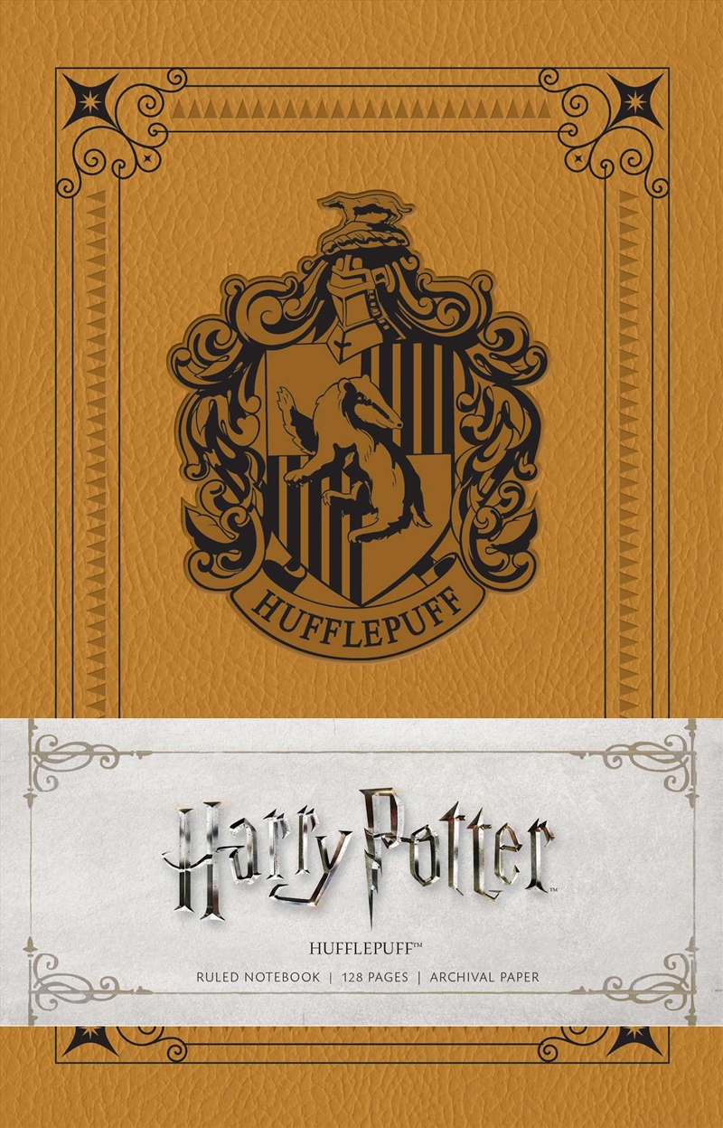 Harry Potter: Hufflepuff Ruled Notebook/Product Detail/Notebooks & Journals