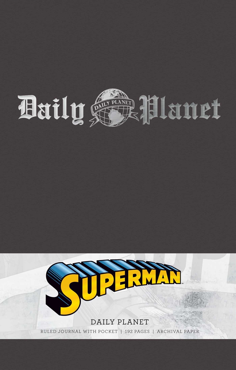 Superman: Daily Planet Hardcover Ruled Journal/Product Detail/Notebooks & Journals