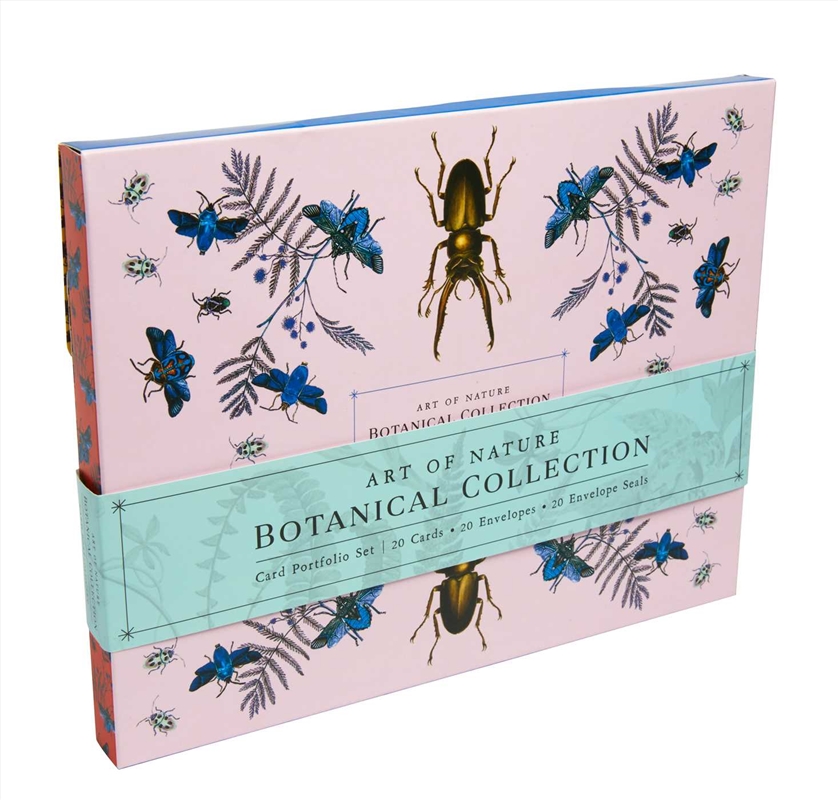 Art of Nature: Botanical Card Portfolio Set (Set of 20 Cards/Product Detail/Notebooks & Journals