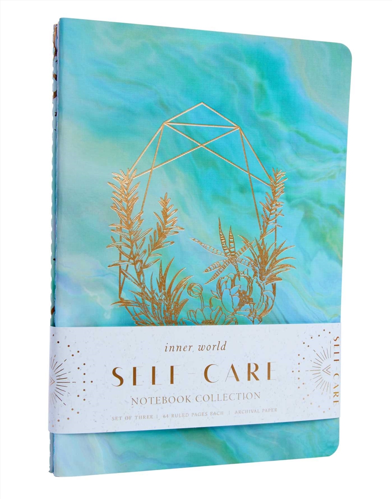 Self-Care Sewn Notebook Collection (Set of 3)/Product Detail/Notebooks & Journals