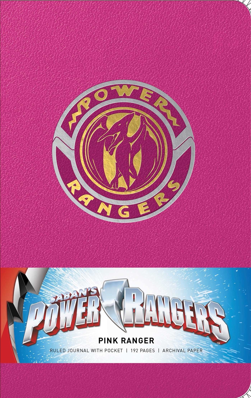 Power Rangers: Pink Ranger Hardcover Ruled Journal/Product Detail/Notebooks & Journals