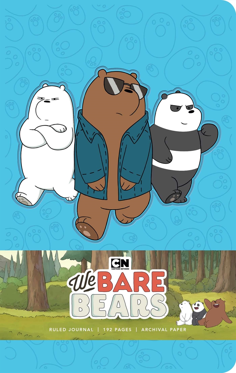 We Bare Bears Hardcover Ruled Journal/Product Detail/Notebooks & Journals