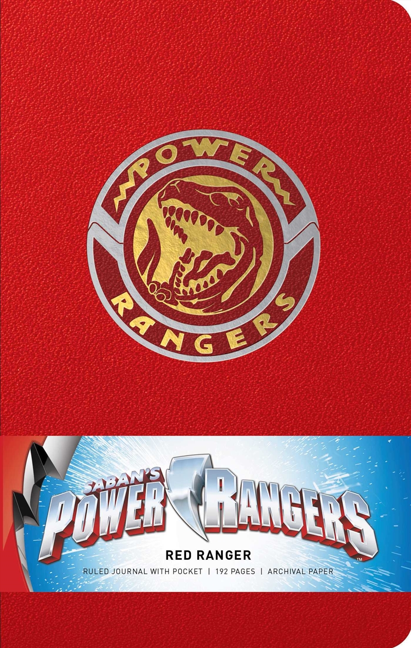 Power Rangers: Red Ranger Hardcover Ruled Journal/Product Detail/Notebooks & Journals