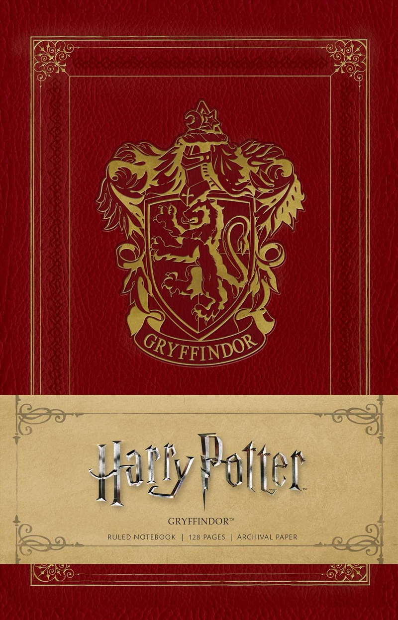 Harry Potter: Gryffindor Ruled Notebook/Product Detail/Notebooks & Journals