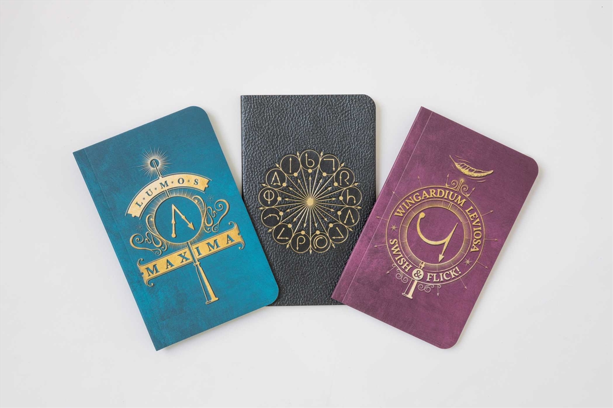 Harry Potter: Spells Pocket Notebook Collection (Set of 3)/Product Detail/Notebooks & Journals